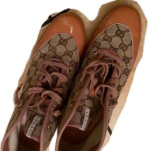 New Gucci Pink High-Top Sneaker’s! Sz EU 41 /US 8.
